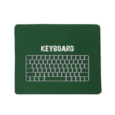 Familiar Keyboard Image In TodayS Life Mousepad