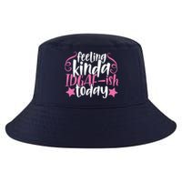 Feeling Kinda idgaf-ish Today Funny Pink Sarcasm Girl Cool Comfort Performance Bucket Hat