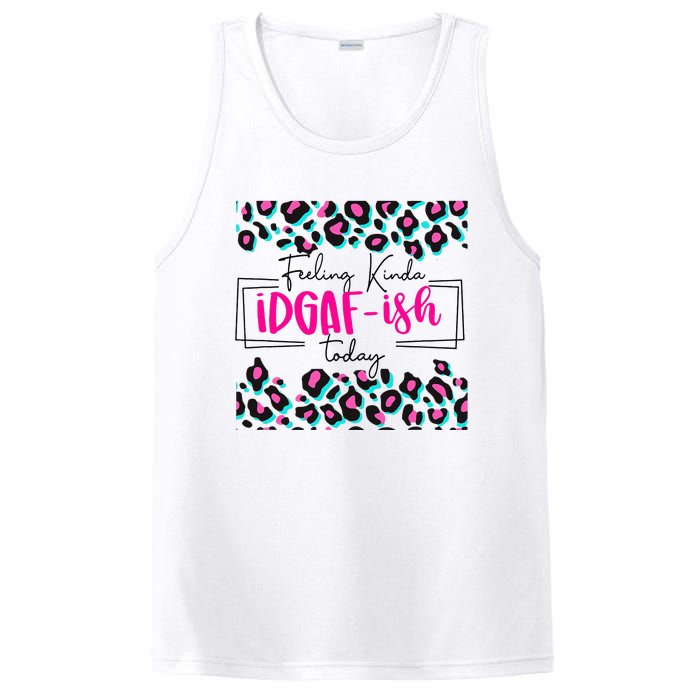 Feeling Kinda IDGAFish Today Funny Sarcasm Sassy PosiCharge Competitor Tank