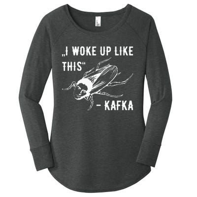 Franz Kafka I Woke Up Like This Vermin Transformation Women's Perfect Tri Tunic Long Sleeve Shirt