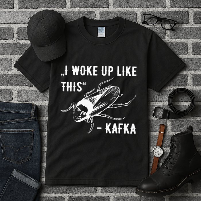 Franz Kafka I Woke Up Like This Vermin Transformation Tall T-Shirt