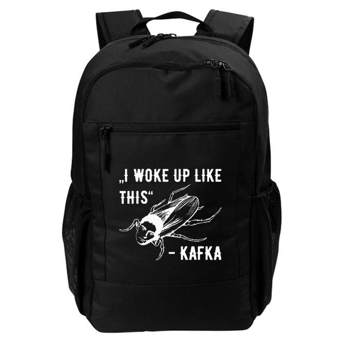 Franz Kafka I Woke Up Like This Vermin Transformation Backpack