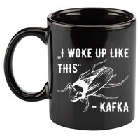 Franz Kafka I Woke Up Like This Vermin Transformation 11oz C Handle Ceramic Mug