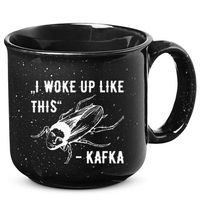 Franz Kafka I Woke Up Like This Vermin Transformation 15oz Campfire Ceramic Mug