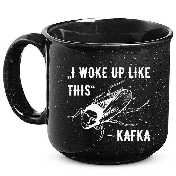 Franz Kafka I Woke Up Like This Vermin Transformation 15oz Campfire Ceramic Mug