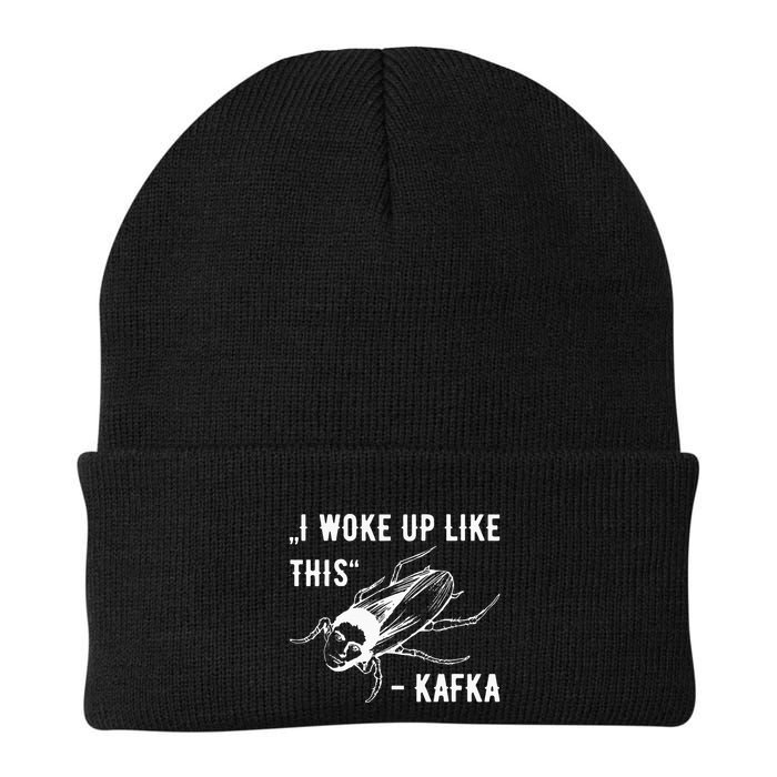 Franz Kafka I Woke Up Like This Vermin Transformation Beanie