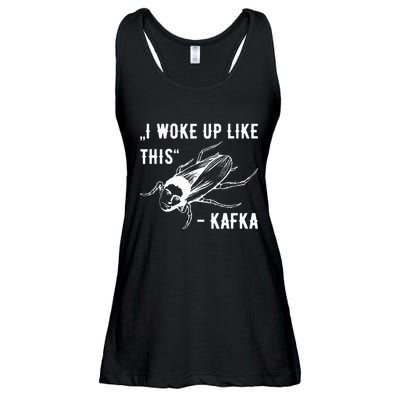 Franz Kafka I Woke Up Like This Vermin Transformation Ladies Essential Flowy Tank