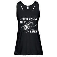 Franz Kafka I Woke Up Like This Vermin Transformation Ladies Essential Flowy Tank