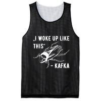 Franz Kafka I Woke Up Like This Vermin Transformation Mesh Reversible Basketball Jersey Tank