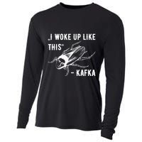 Franz Kafka I Woke Up Like This Vermin Transformation Cooling Performance Long Sleeve Crew