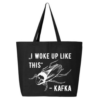 Franz Kafka I Woke Up Like This Vermin Transformation 25L Jumbo Tote