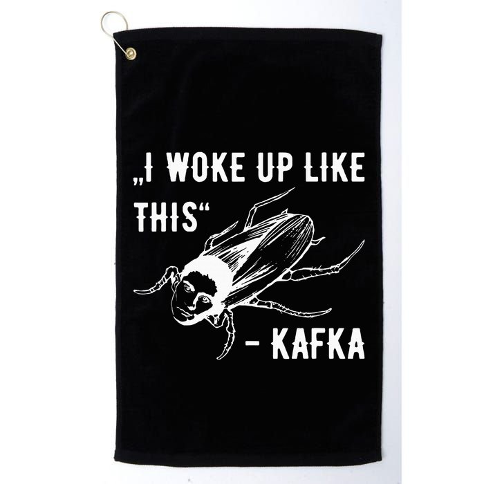 Franz Kafka I Woke Up Like This Vermin Transformation Golf Towel