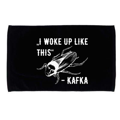 Franz Kafka I Woke Up Like This Vermin Transformation Microfiber Hand Towel