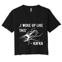 Franz Kafka I Woke Up Like This Vermin Transformation Crop Top