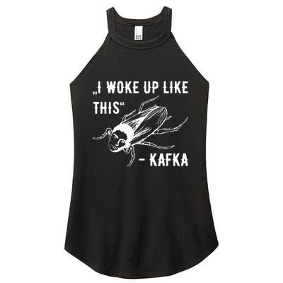 Franz Kafka I Woke Up Like This Vermin Transformation Women's Perfect Tri Rocker Tank