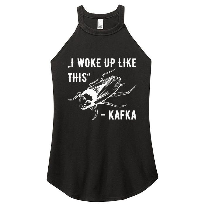 Franz Kafka I Woke Up Like This Vermin Transformation Women's Perfect Tri Rocker Tank