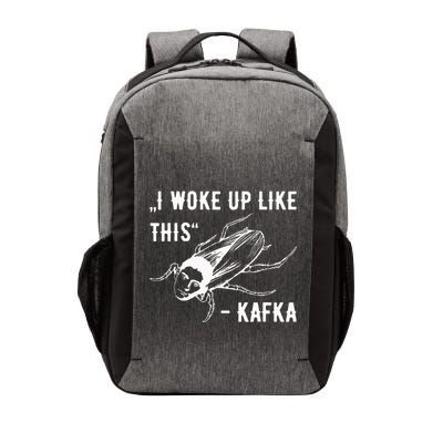 Franz Kafka I Woke Up Like This Vermin Transformation Vector Backpack