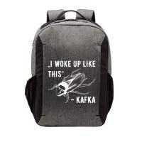 Franz Kafka I Woke Up Like This Vermin Transformation Vector Backpack