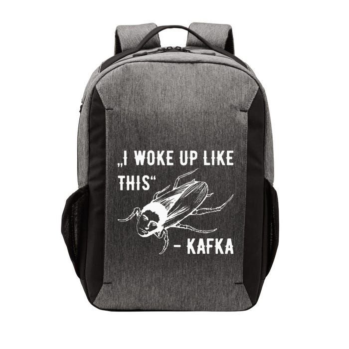 Franz Kafka I Woke Up Like This Vermin Transformation Vector Backpack
