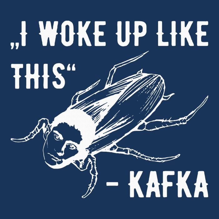 Franz Kafka I Woke Up Like This Vermin Transformation Infant Baby Jersey Bodysuit