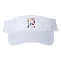 Funny Karma Is A Cat Funny Cat Music Concert Gift For Christmas Gifts Music Co Valucap Bio-Washed Visor