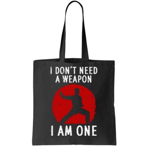 Funny Karate Karate Black Belt Martial Arts Tote Bag