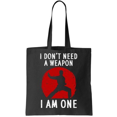 Funny Karate Karate Black Belt Martial Arts Tote Bag