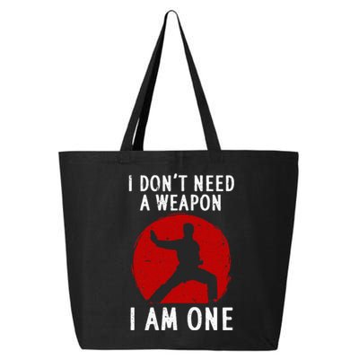 Funny Karate Karate Black Belt Martial Arts 25L Jumbo Tote