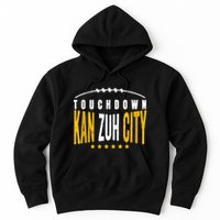 Fanatic KC Kansas City Touchdown KanzuhCity Red Kc TD Zone Hoodie