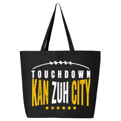 Fanatic KC Kansas City Touchdown KanzuhCity Red Kc TD Zone 25L Jumbo Tote