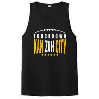 Fanatic KC Kansas City Touchdown KanzuhCity Red Kc TD Zone PosiCharge Competitor Tank