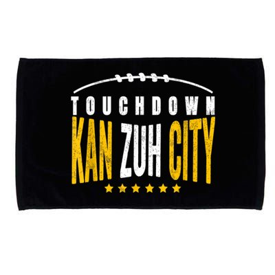 Fanatic KC Kansas City Touchdown KanzuhCity Red Kc TD Zone Microfiber Hand Towel