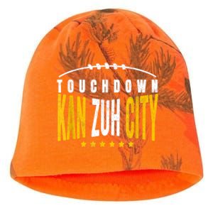 Fanatic KC Kansas City Touchdown KanzuhCity Red Kc TD Zone Kati - Camo Knit Beanie