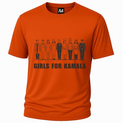 For Kamala Ladies Madam President Walz 2024 Cute Gift Cooling Performance Crew T-Shirt