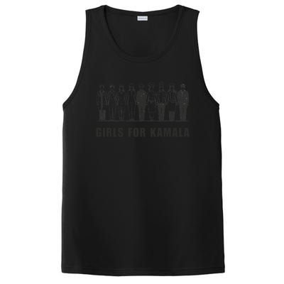 For Kamala Ladies Madam President Walz 2024 Cute Gift PosiCharge Competitor Tank