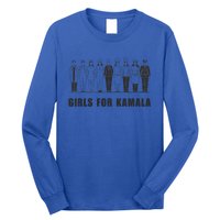 For Kamala Ladies Madam President Walz 2024 Cute Gift Long Sleeve Shirt