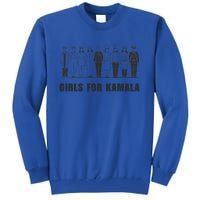 For Kamala Ladies Madam President Walz 2024 Cute Gift Tall Sweatshirt