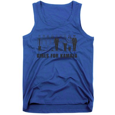 For Kamala Ladies Madam President Walz 2024 Cute Gift Tank Top