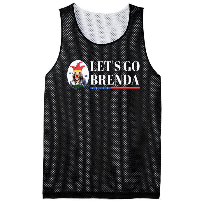 Funny Kamala Lets Go Brenda Laughin Harris Mesh Reversible Basketball Jersey Tank