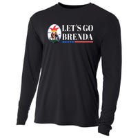 Funny Kamala Lets Go Brenda Laughin Harris Cooling Performance Long Sleeve Crew