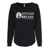 Funny Kamala Lets Go Brenda Laughin Harris Womens California Wash Sweatshirt