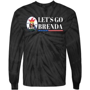 Funny Kamala Lets Go Brenda Laughin Harris Tie-Dye Long Sleeve Shirt