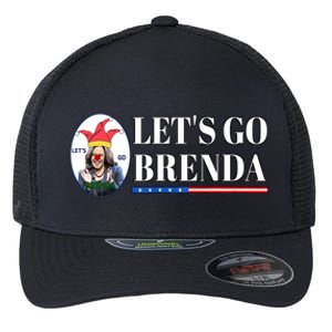 Funny Kamala Lets Go Brenda Laughin Harris Flexfit Unipanel Trucker Cap