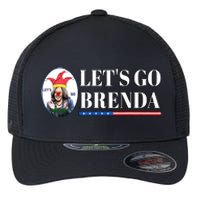 Funny Kamala Lets Go Brenda Laughin Harris Flexfit Unipanel Trucker Cap