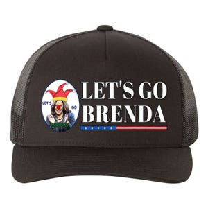 Funny Kamala Lets Go Brenda Laughin Harris Yupoong Adult 5-Panel Trucker Hat