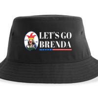 Funny Kamala Lets Go Brenda Laughin Harris Sustainable Bucket Hat