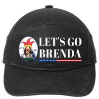 Funny Kamala Lets Go Brenda Laughin Harris 7-Panel Snapback Hat