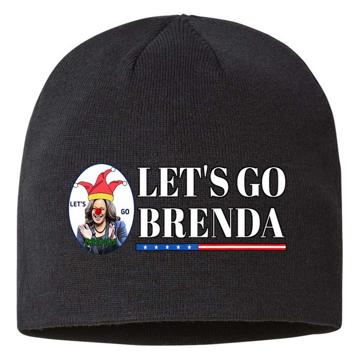 Funny Kamala Lets Go Brenda Laughin Harris Sustainable Beanie