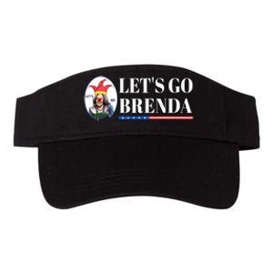 Funny Kamala Lets Go Brenda Laughin Harris Valucap Bio-Washed Visor