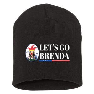 Funny Kamala Lets Go Brenda Laughin Harris Short Acrylic Beanie